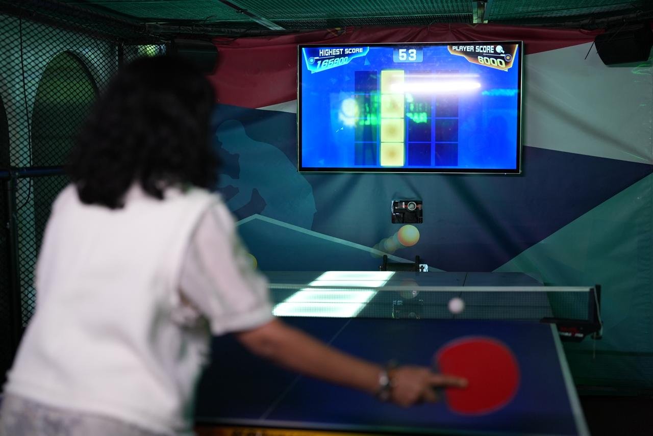 Virtual Table Tennis